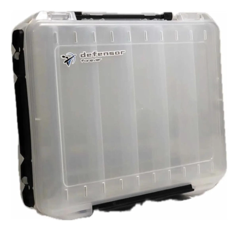 CAJA TRANSPARENTE PARA 12 SEÑUELOS - 1