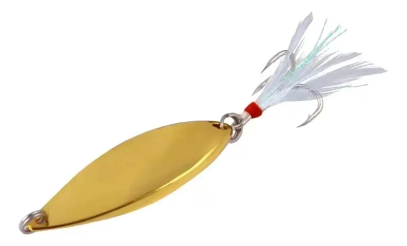 CHISPA ANZUELO JIG PESCA SEÑUELO 30G PUNTOS ROJOS - 2