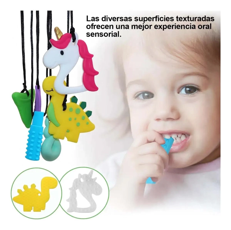COLLARES SENSORIALES 6 PIEZAS PARA AUTISMO - 3