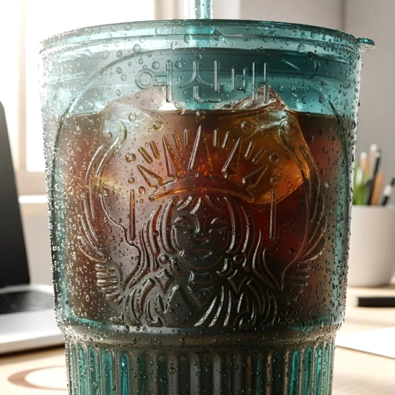 VASO DE VIDRIO HERME TICO CON BOMBILLA 600 ML - 2