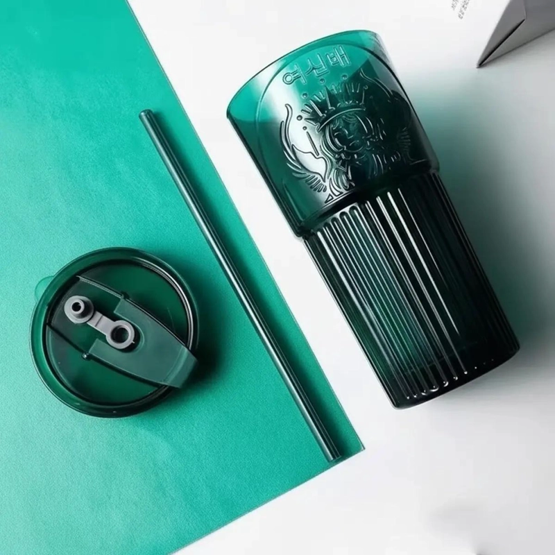 VASO DE VIDRIO HERME TICO CON BOMBILLA 600 ML - 3