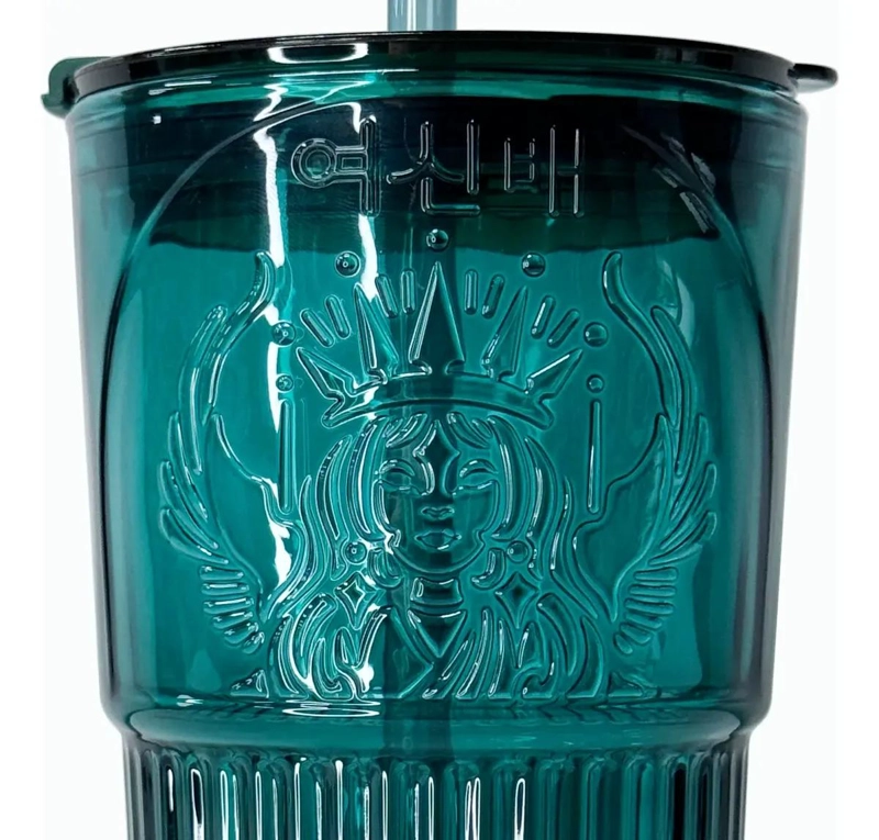 VASO DE VIDRIO HERME TICO CON BOMBILLA 600 ML - 5