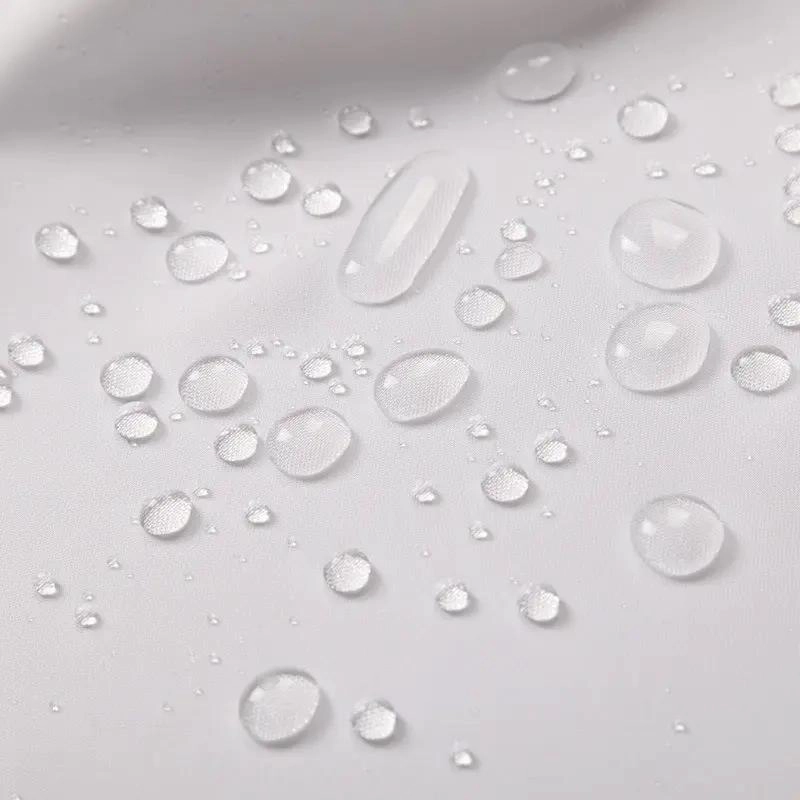 CORTINA DE BAÑO IMPERMEABLE 180X180CM CON GANCHOS - 5