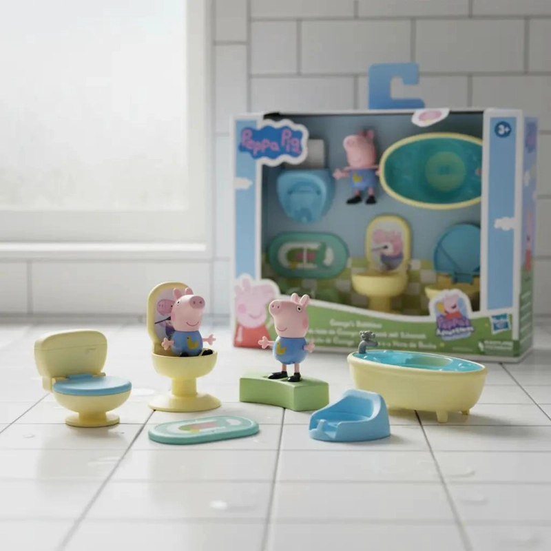 SET DE HORA DEL BAÑO PEPPA PIG - 1
