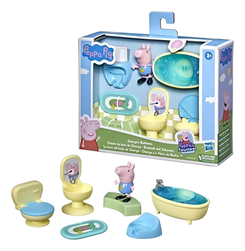 SET DE HORA DEL BAÑO PEPPA PIG - 4