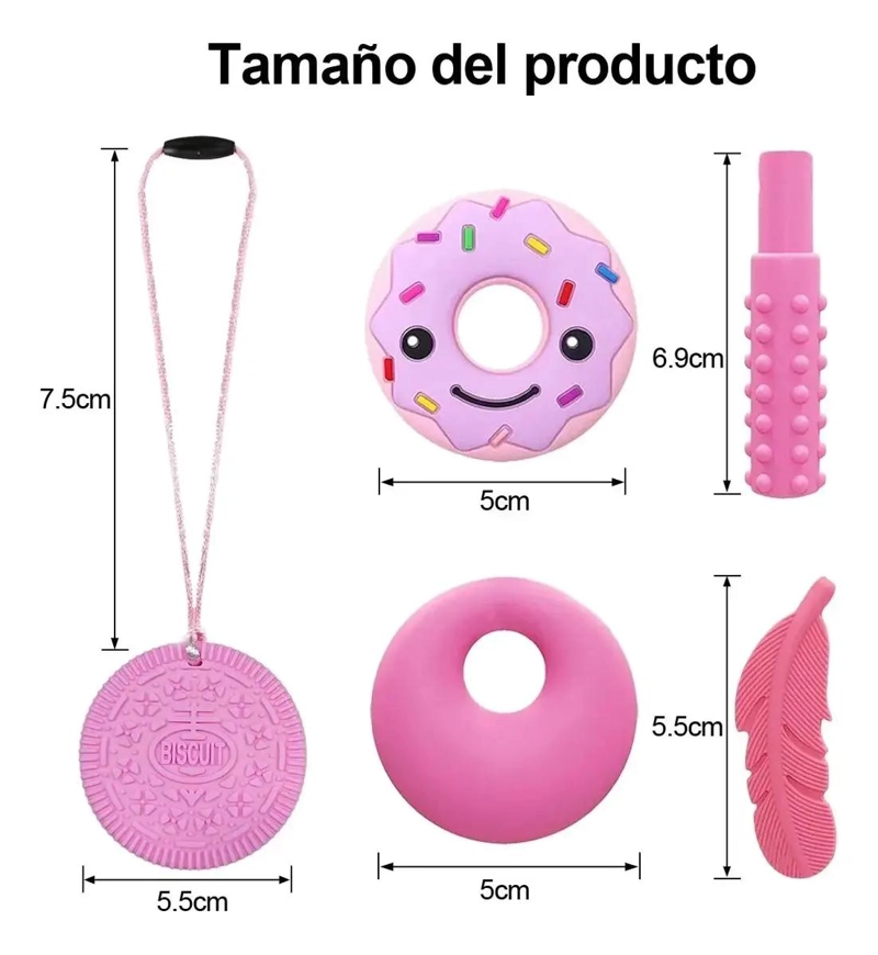 COLLAR SENSORIAL 5 PIEZAS PARA AUTISMO - 2