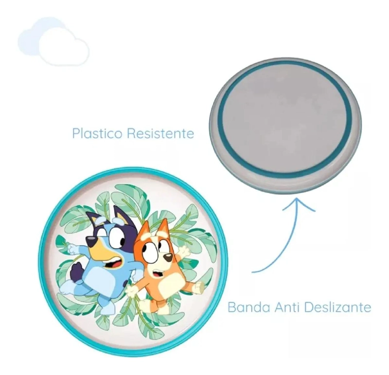 SET VAJILLA DESAYUNO 5 PIEZAS POLIPROPILENO BEBE S - 4