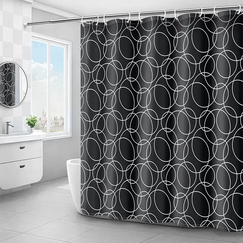 CORTINA DE BAÑO IMPERMEABLE 180X200 CM - 4