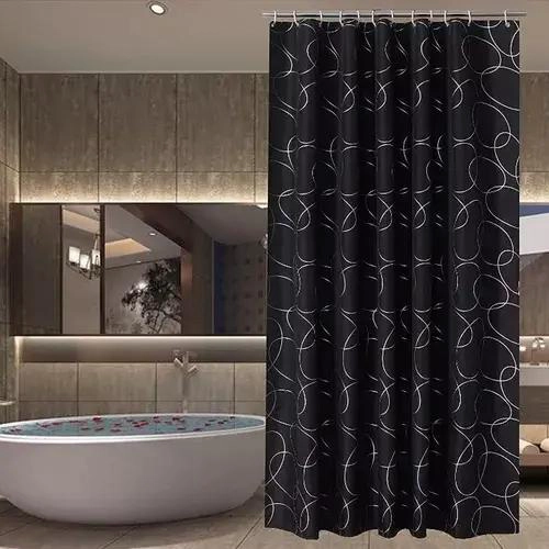 CORTINA DE BAÑO IMPERMEABLE 180X200 CM - 5