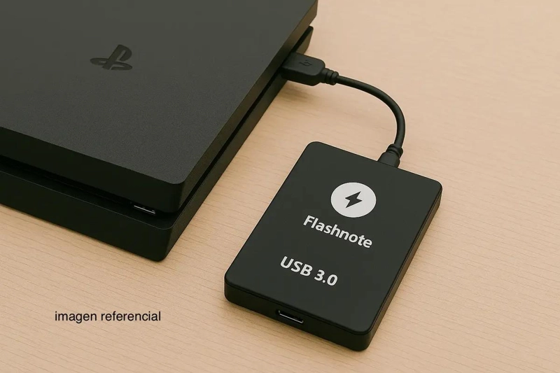 DISCO EXTERNO 750GB COMPATIBLE CON CONSOLAS Y NOTEBOOKS - 5