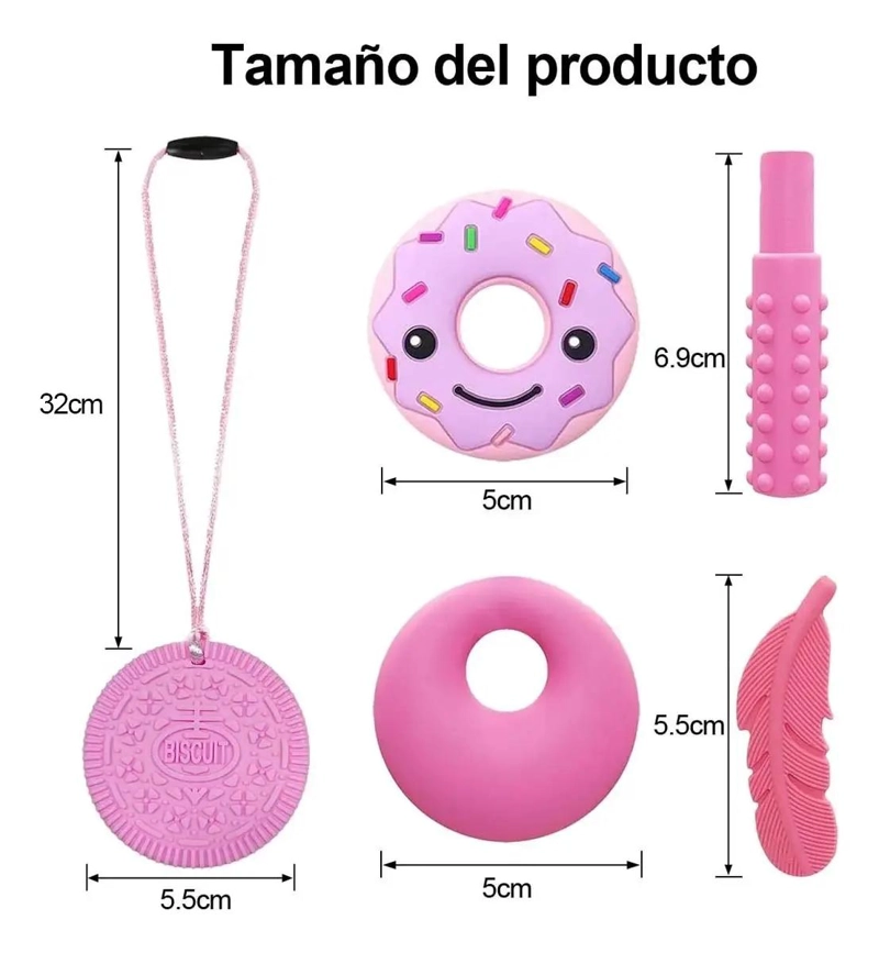 COLLARES SENSORIALES MORDEDORES PARA AUTISMO - 2