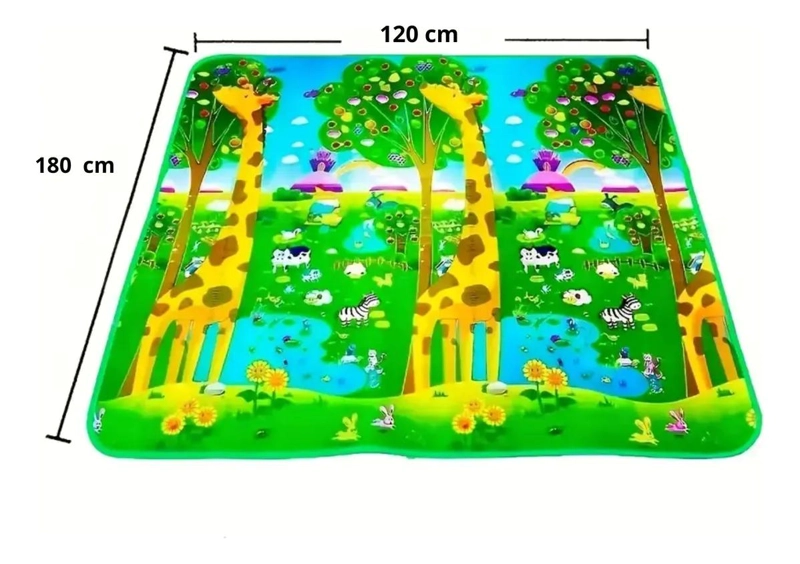 ALFOMBRA ANTIGOLPES PLEGABLE 180X120 CM PARA NIÑOS - 5