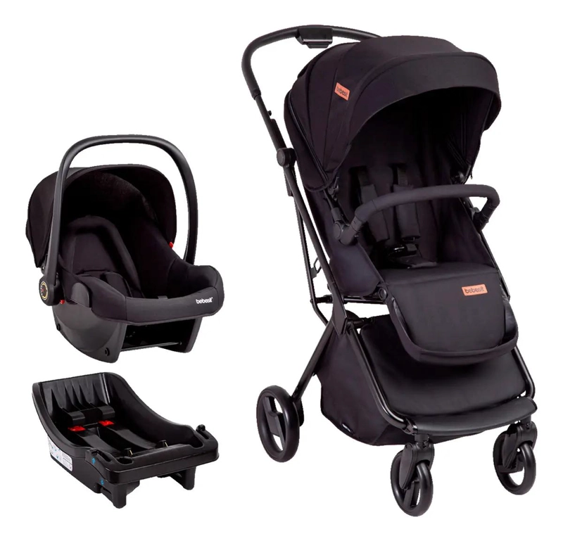 COCHE DE PASEO TRAVEL SYSTEM 360 NEGRO - 1