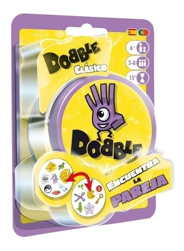JUEGO DE CARTAS DOBBLE EN ESPAÑOL - 1