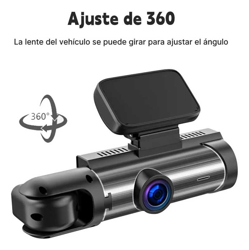 CAMARA DE SEGURIDAD PARA AUTO 1080P HD VISION NOCTURNA - 6