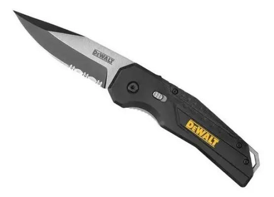 CUCHILLO PLEGABLE COLOR NEGRO - 1