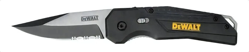 CUCHILLO PLEGABLE COLOR NEGRO - 2