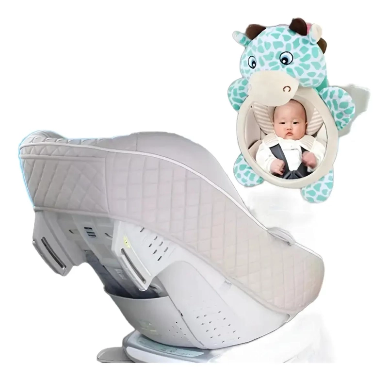 ESPEJO RETROVISOR INFANTIL PARA SEGURIDAD EN AUTO - 1