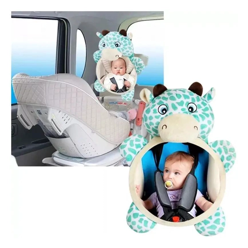 ESPEJO RETROVISOR INFANTIL PARA SEGURIDAD EN AUTO - 4