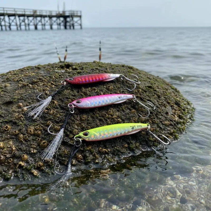 SEÑUELO JIG PESCA CORVINA 20 GR PACK 3 - 2
