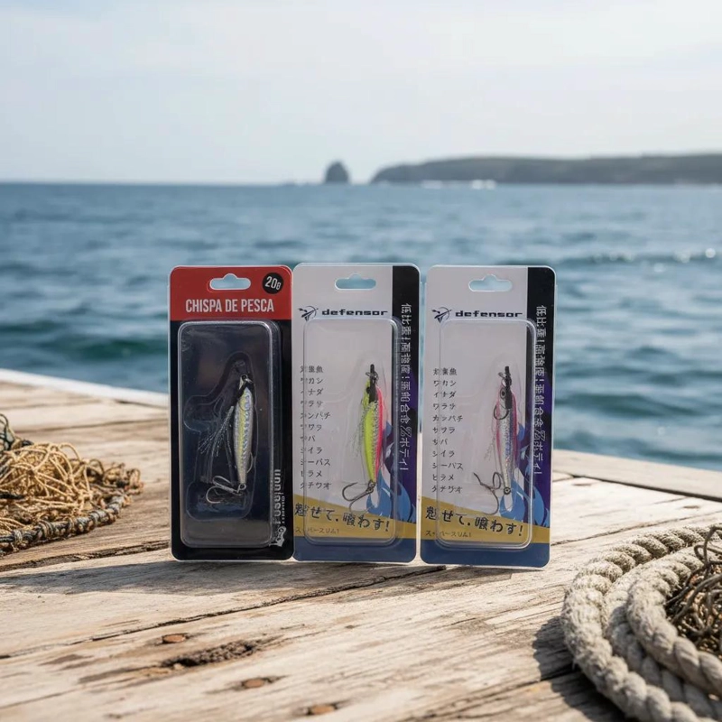 SEÑUELO JIG PESCA CORVINA 20 GR PACK 3 - 3