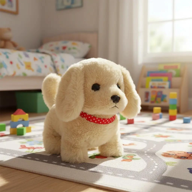 PERRO ROBOT PELUCHE INTERACTIVO PARA NIÑOS - 4
