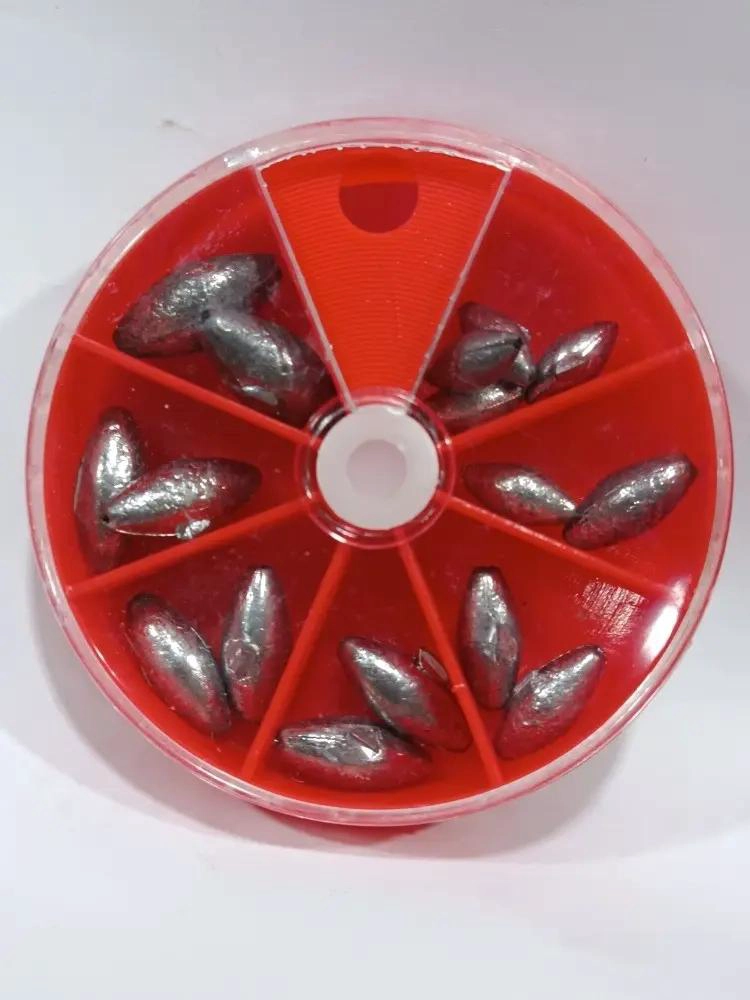 PLOMO PARA PESCA CON ANZUELOS Y 16 PIEZAS - 1