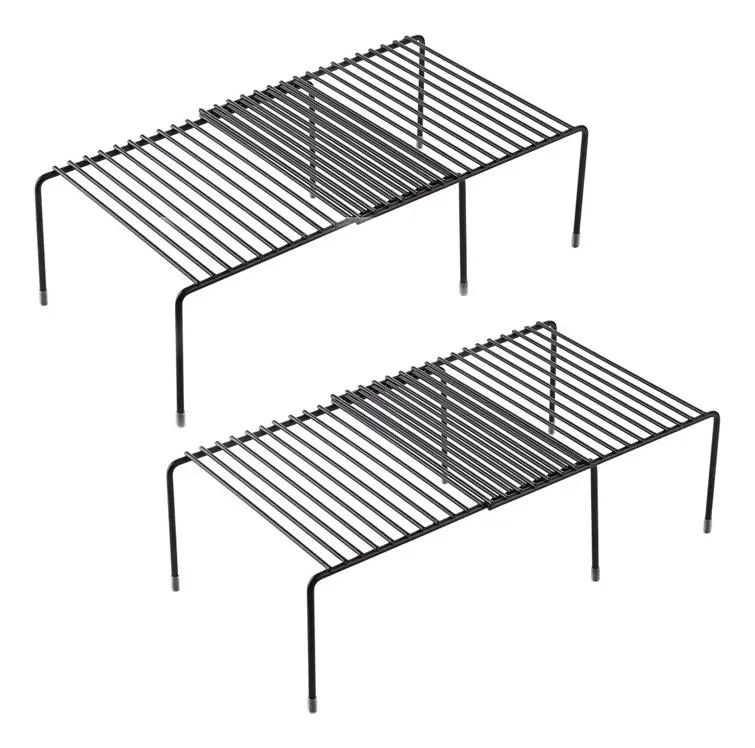 ORGANIZADOR EXTENSIBLE PARA COCINA CON 2 REPISAS - 1