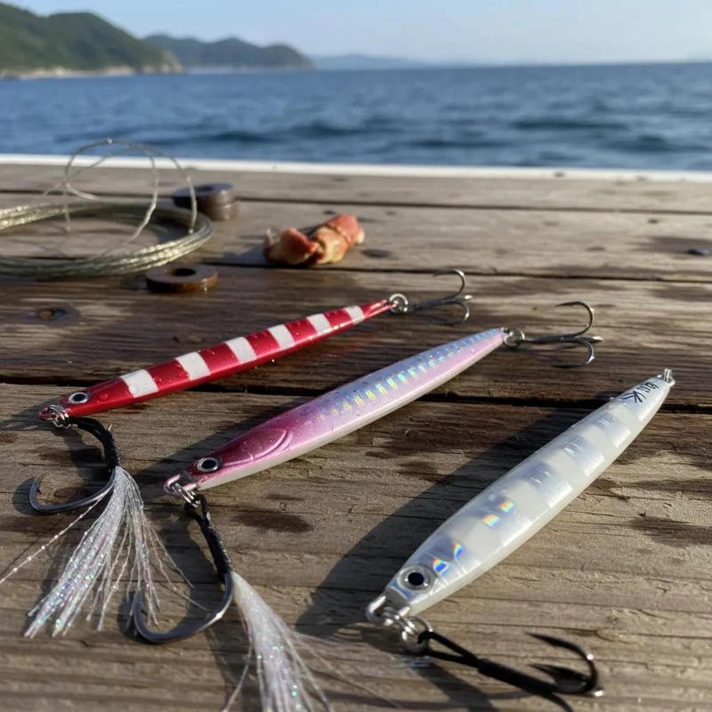 SEÑUELO JIG PESCA CORVINA 60 GR PACK 3 - 4