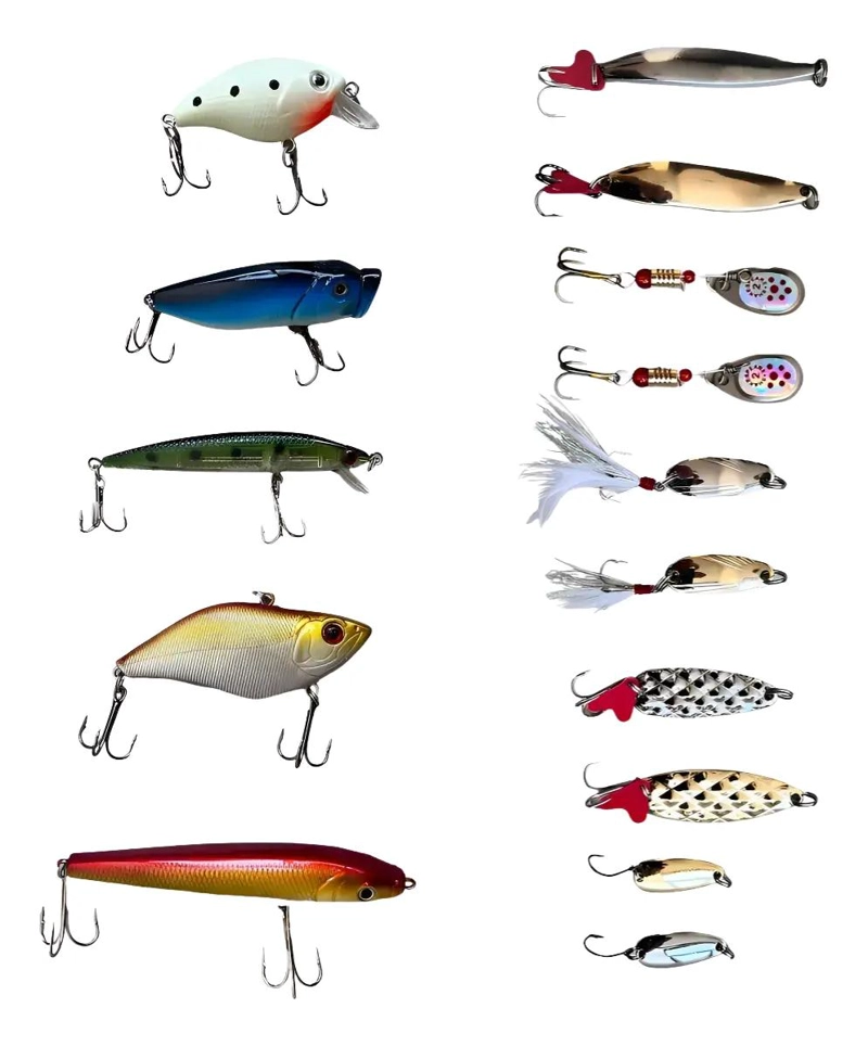 KIT DE PESCA COMPLETO 101 PIEZAS CON ALICATE - 5