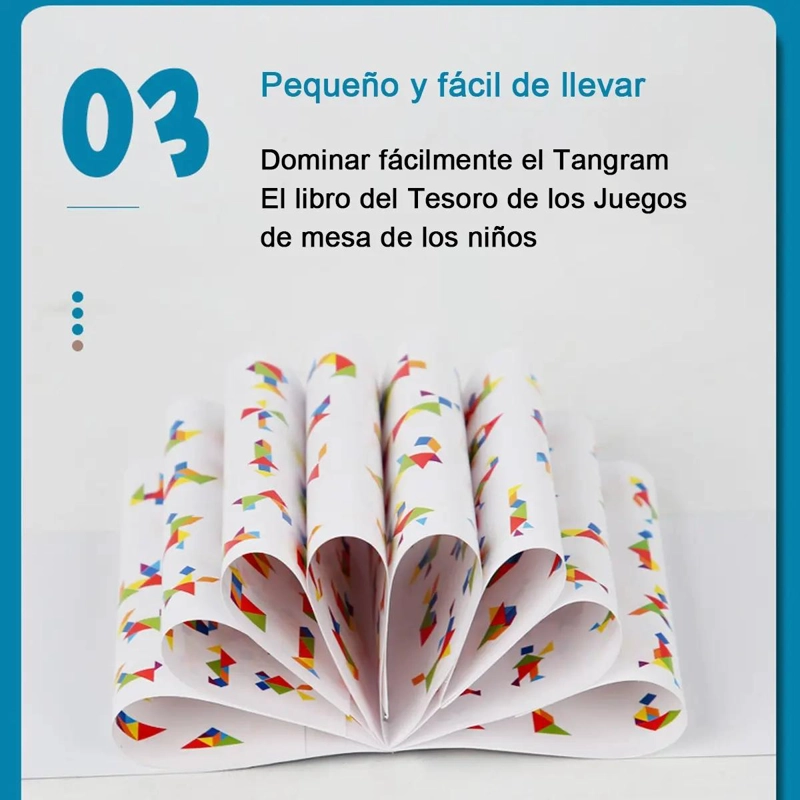 TANGRAM ROMPECABEZAS INFANTIL JUEGO MONTESSORI - 5