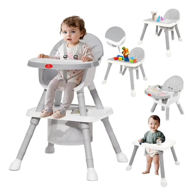 SILLA DE COMER MULTIFUNCIONAL 7 EN 1 PARA BEBE - 1