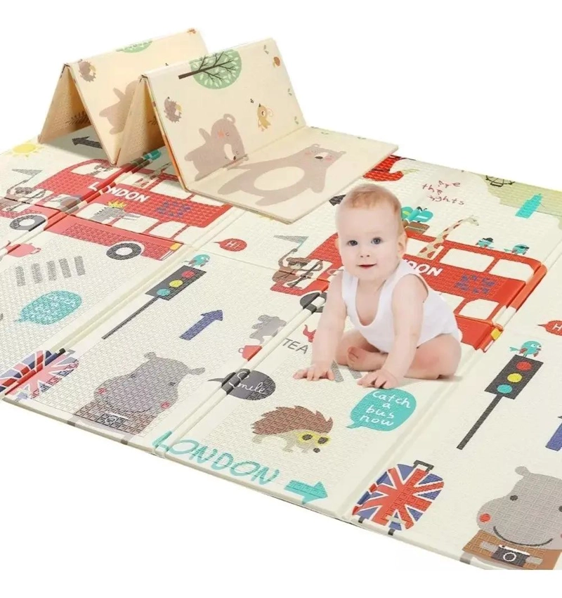 TAPETE PLEGABLE ANTIGOLPE 180X200CM CON BOLSO - 1
