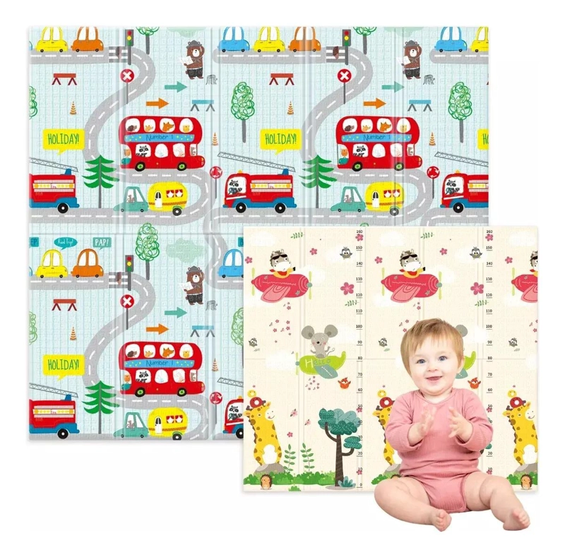 TAPETE PLEGABLE ANTIGOLPE 180X200CM CON BOLSO - 2