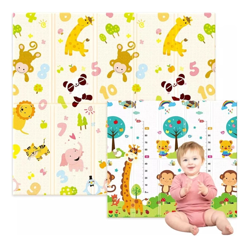 TAPETE PLEGABLE ANTIGOLPE 180X200CM CON BOLSO - 3