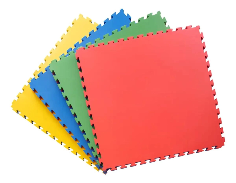 PACK 4 ALFOMBRAS PUZZLE GOMA EVA ANTIGOLPES 60X60 - 1