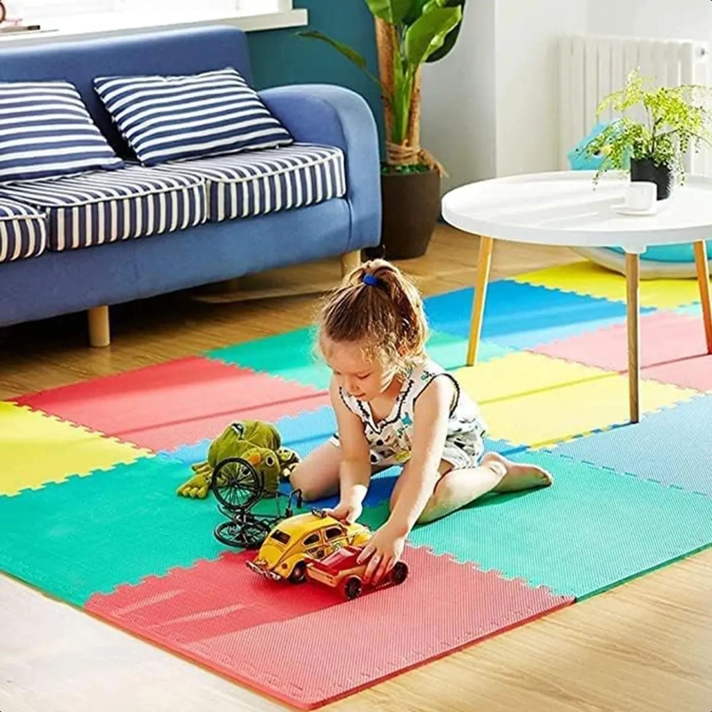 PACK 4 ALFOMBRAS PUZZLE GOMA EVA ANTIGOLPES 60X60 - 2
