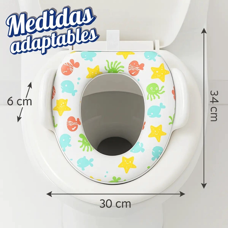ASIENTO ADAPTADOR PARA BAÑO DISEÑO MAR - 5