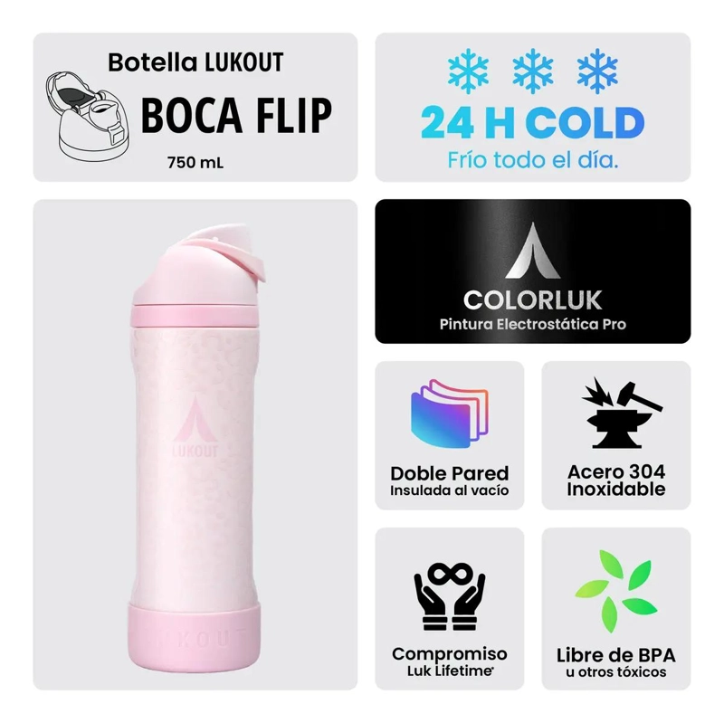 TERMO TE RMICO AGUA 750ML DOBLE BOMBILLA - 2