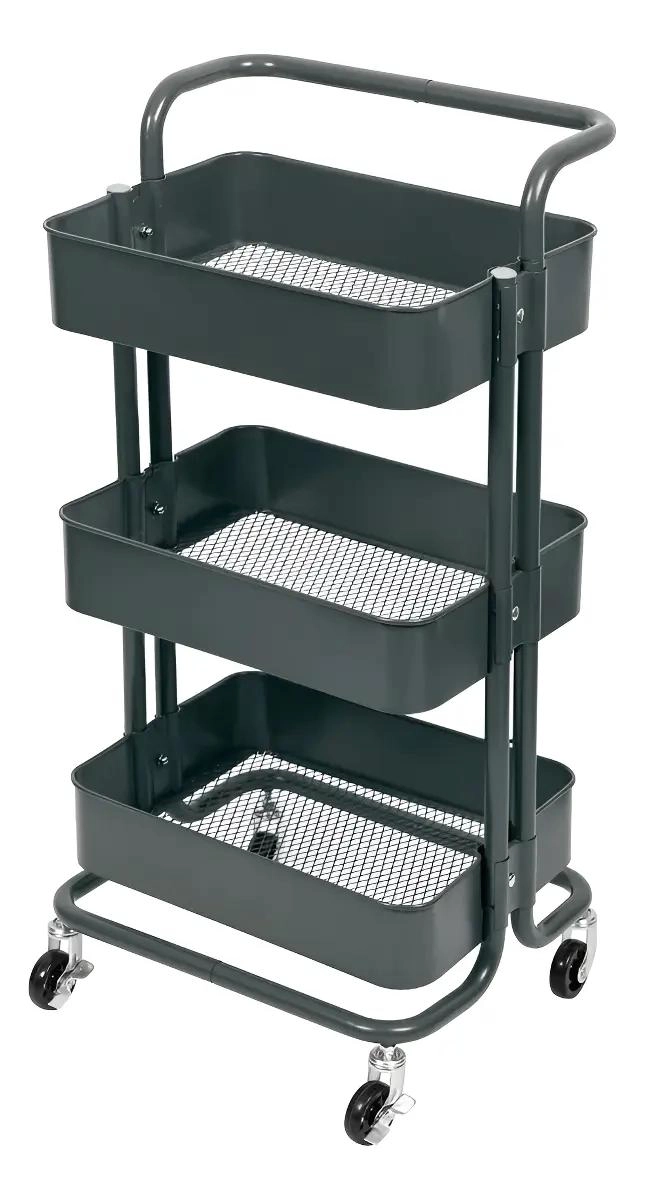 CARRITO ORGANIZADOR DE ALMACENAMIENTO 3 NIVELES - 1