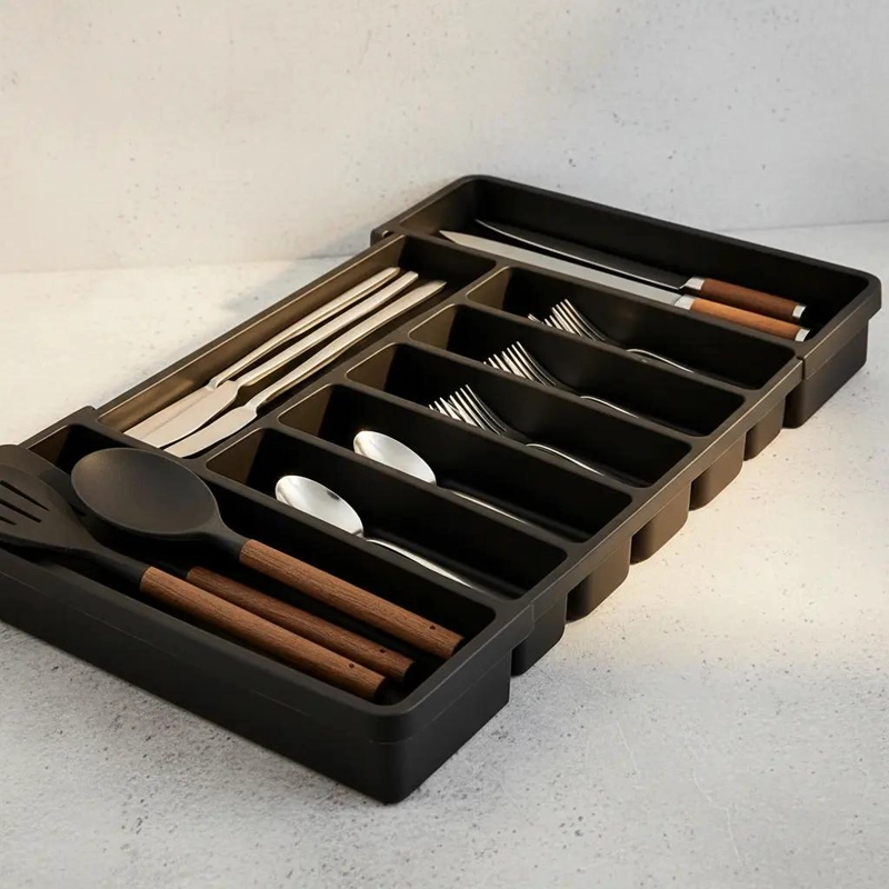 ORGANIZADOR EXPANDIBLE PARA CUBIERTOS DE COCINA - 4