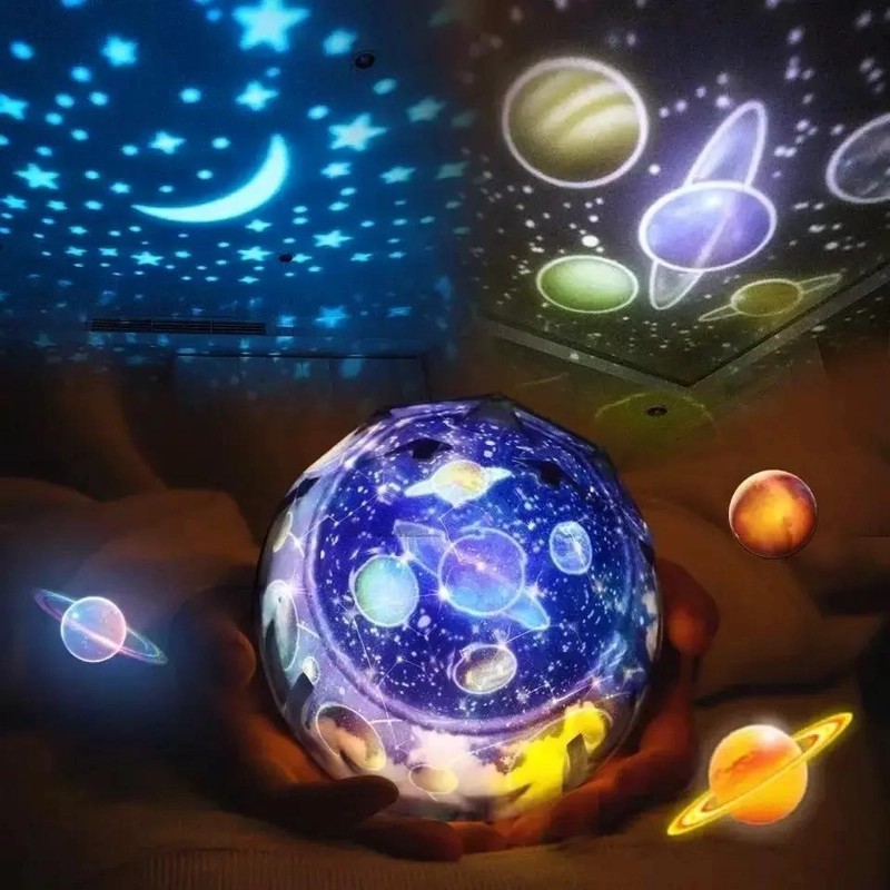 PROYECTOR DE ESTRELLAS Y PLANETAS GIRATORIO - 3