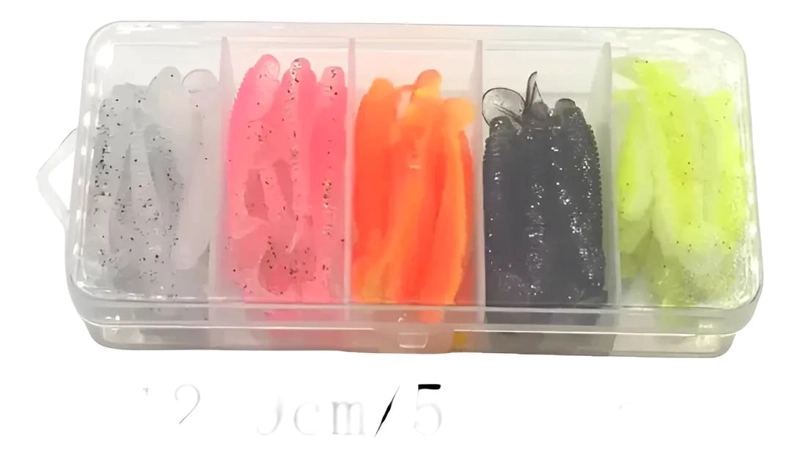 KIT DE PESCA 40 PIEZAS CON SEÑUELOS Y ANZUELOS - 2