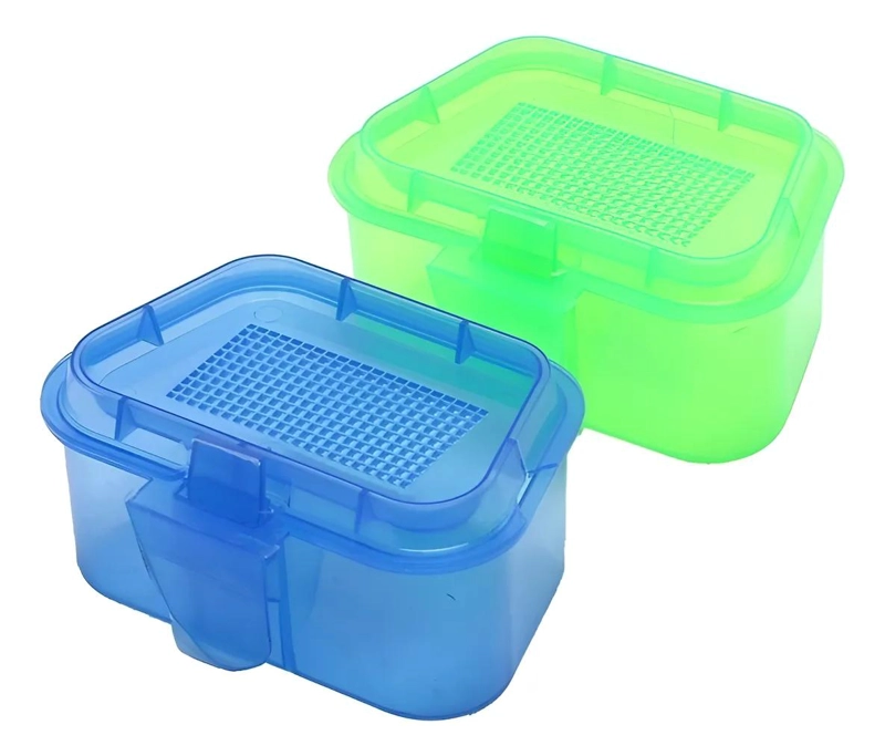 CAJA CONTENEDOR CEBO VIVO PARA PESCA - 1