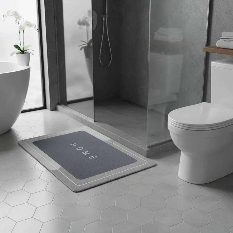 ALFOMBRA DE BAÑO ANTIDESLIZANTE Y ABSORBENTE - 1