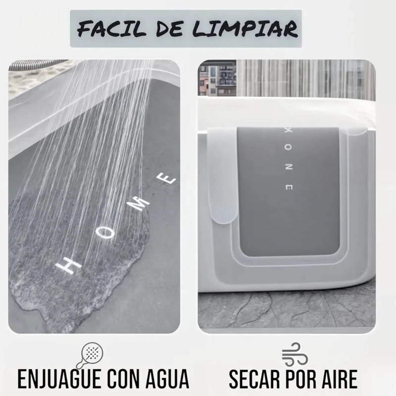 ALFOMBRA DE BAÑO ANTIDESLIZANTE Y ABSORBENTE - 5