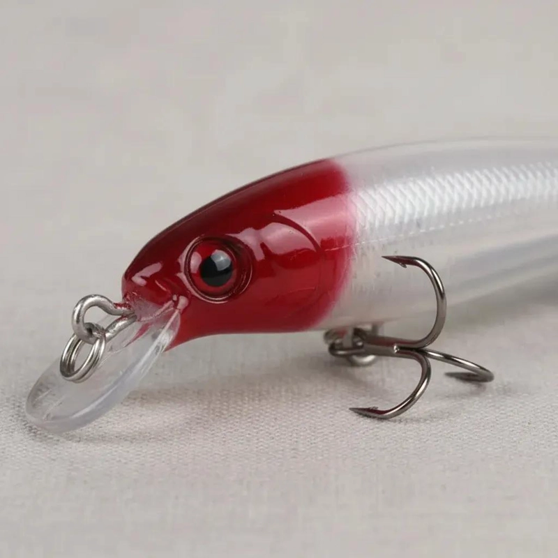 SEÑUELO DE PESCA 11CM CON 2 GANCHOS TRIPLE - 3