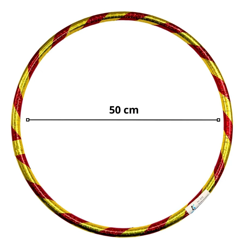 PACK DE 5 AROS DE GIMNASIA HULA HULA 50 CM - 2