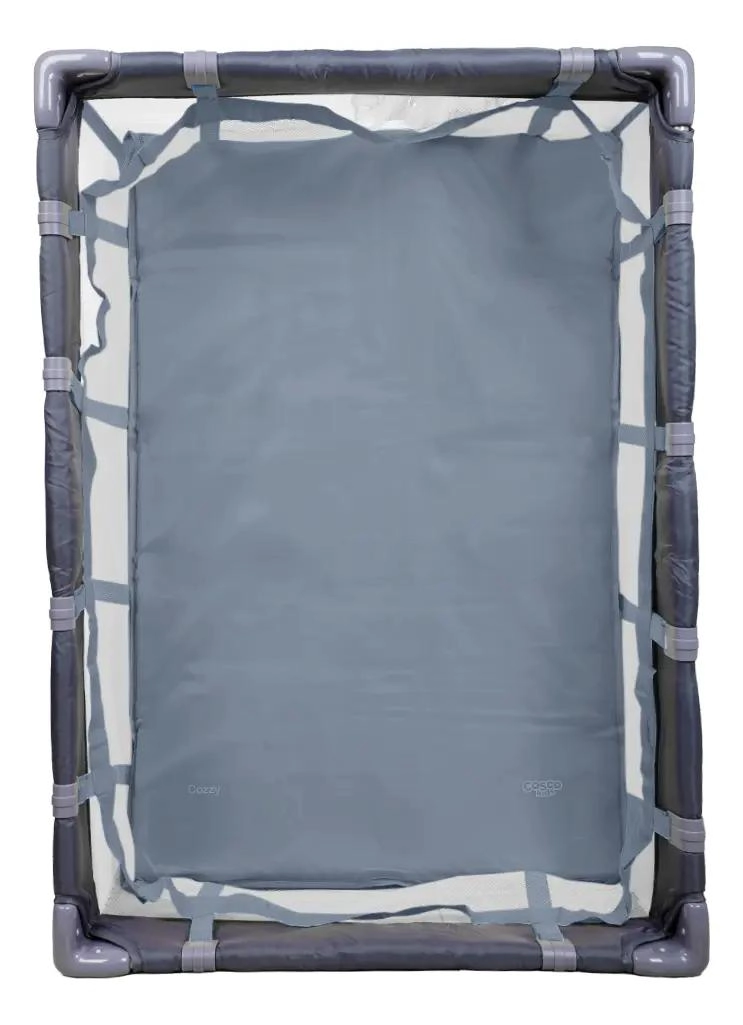 CUNA PLAYARD PLEGABLE COZZY GRIS - 3
