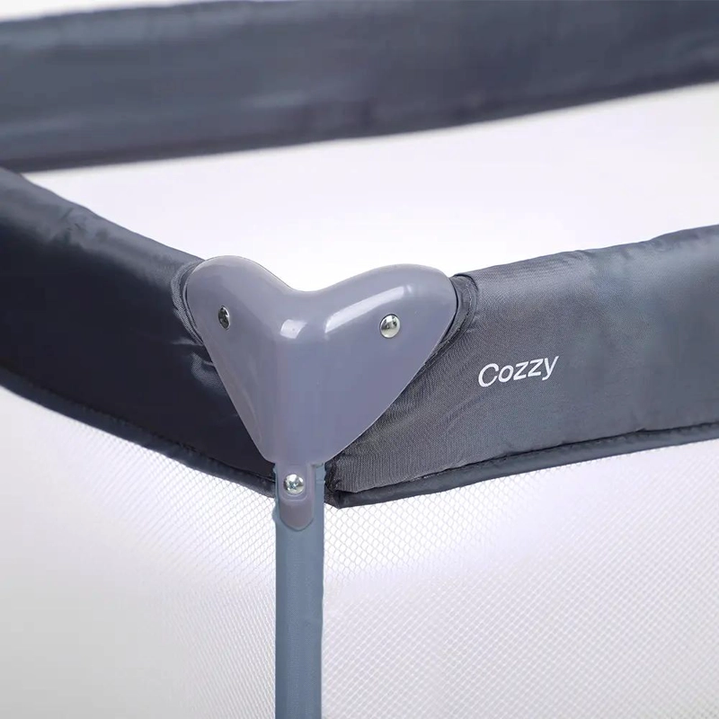 CUNA PLAYARD PLEGABLE COZZY GRIS - 4